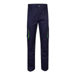 Twill multi-pocket work trousers – 200 g/m2, Velilla green colour second view