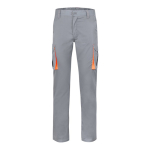 Twill multi-pocket work trousers – 200 g/m2, Velilla orange colour second view