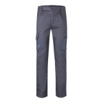 Twill multi-pocket work trousers – 200 g/m2, Velilla light blue colour second view