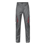 Cotton-polyester multi-pocket work trousers – 200 g/m2, Velilla red colour second view
