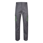 Cotton-polyester multi-pocket work trousers – 200 g/m2, Velilla green colour second view