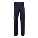 Cotton-polyester multi-pocket work trousers – 200 g/m2, Velilla orange colour second view