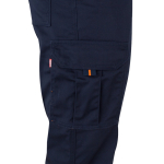 Two-tone stretch multi-pocket work trousers – 240 g/m2, Velilla orange colour fifth view