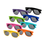 Retro sunglasses, outdoor use, UV400 protection black colour
