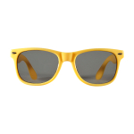 Retro sunglasses, outdoor use, UV400 protection yellow colour