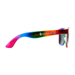 Retro sunglasses, rainbow colours, UV400 protection multicolour colour