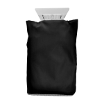Ice scraper with glove, padded interior black colour