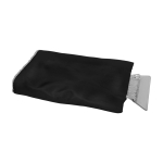 Ice scraper with glove, padded interior black colour