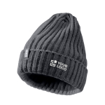 Ribbed stretch knit beanie, flexible fit, Elevate Life