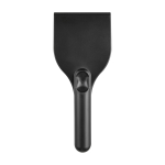 Large ice scraper, recycled plastic, handle grip black colour