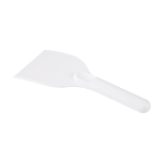 Large ice scraper, recycled plastic, handle grip white colour