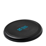 Round frisbee, recycled plastic, speckled finish