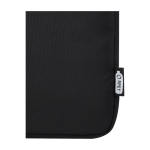 Laptop sleeve, recycled polyester, inner lining, 15.6” black colour