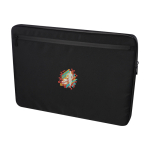 Laptop sleeve, recycled polyester, inner lining, 15.6” black colour