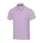 Unisex terry polo shirt, ultra-soft feel, 230 g/m2, Elevate NXT lilac colour