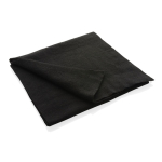 Elegant and sophisticated acrylic scarf, Polylana® black colour