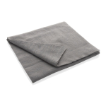 Elegant and sophisticated acrylic scarf, Polylana® grey colour