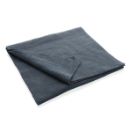 Elegant and sophisticated acrylic scarf, Polylana® blue gray colour