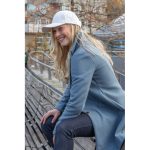 6-panel recycled cotton cap with AWARE™ tracer, 280 g/m² white colour ambient view 2