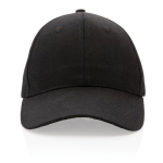 6-panel recycled cotton cap with AWARE™ tracer, 280 g/m²