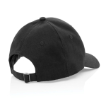 6-panel recycled cotton cap with AWARE™ tracer, 280 g/m²
