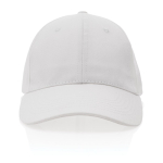 6-panel recycled cotton cap with AWARE™ tracer, 280 g/m²