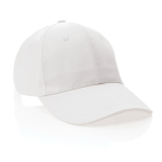 6-panel recycled cotton cap with AWARE™ tracer, 280 g/m²