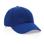 6-panel recycled cotton cap with AWARE™ tracer, 280 g/m²