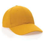 6-panel recycled cotton cap with AWARE™ tracer, 280 g/m²