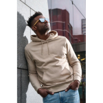 Eco sunglasses with bamboo arms and mirrored lenses, UV400 brown colour