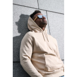 Eco sunglasses with bamboo arms and mirrored lenses, UV400 brown colour