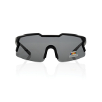 Eco sports sunglasses with polarised lenses, UV400 protection black colour
