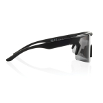 Eco sports sunglasses with polarised lenses, UV400 protection black colour