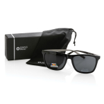 Eco polarised sunglasses with UV400 protection black colour