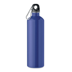 Leak-proof bottle, recycled stainless steel, 750ml blue colour