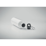 Leak-proof bottle, recycled stainless steel, 750ml white colour sixth view
