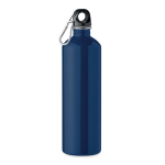 Leak-proof bottle, recycled stainless steel, 750ml navy-blue colour
