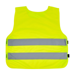 Children’s high-visibility vest, age 7–12, Velcro closure, RFX™ neon yellow colour