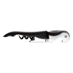 Classic stainless steel waiter's corkscrew in box black colour