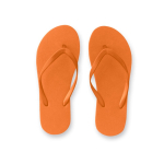 Flip-flops, wide range of colours available orange colour first view