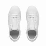 Lightweight synthetic leather slippers, rubber sole