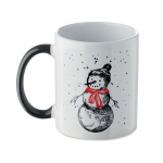 Ceramic mug, Christmas design, matching handle, 300 ml multicolour colour