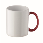 Ceramic mug, Christmas design, matching handle, 300 ml second view