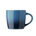 Ceramic mug, assorted colours, gradient design, 300 ml blue colour sixth view