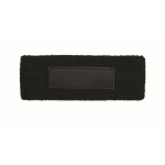 Exercise headband, custom patch black colour second view