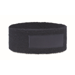 Exercise headband, custom patch navy-blue colour
