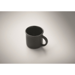 Branded, ceramic espresso mug, 40 ml black colour second photographic view