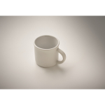 Branded, ceramic espresso mug, 40 ml white colour second photographic view