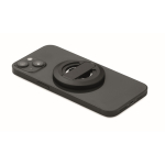 Circular magnetic iPhone® holder, bottle opener included black colour third view