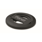 Circular magnetic iPhone® holder, bottle opener included black colour second view